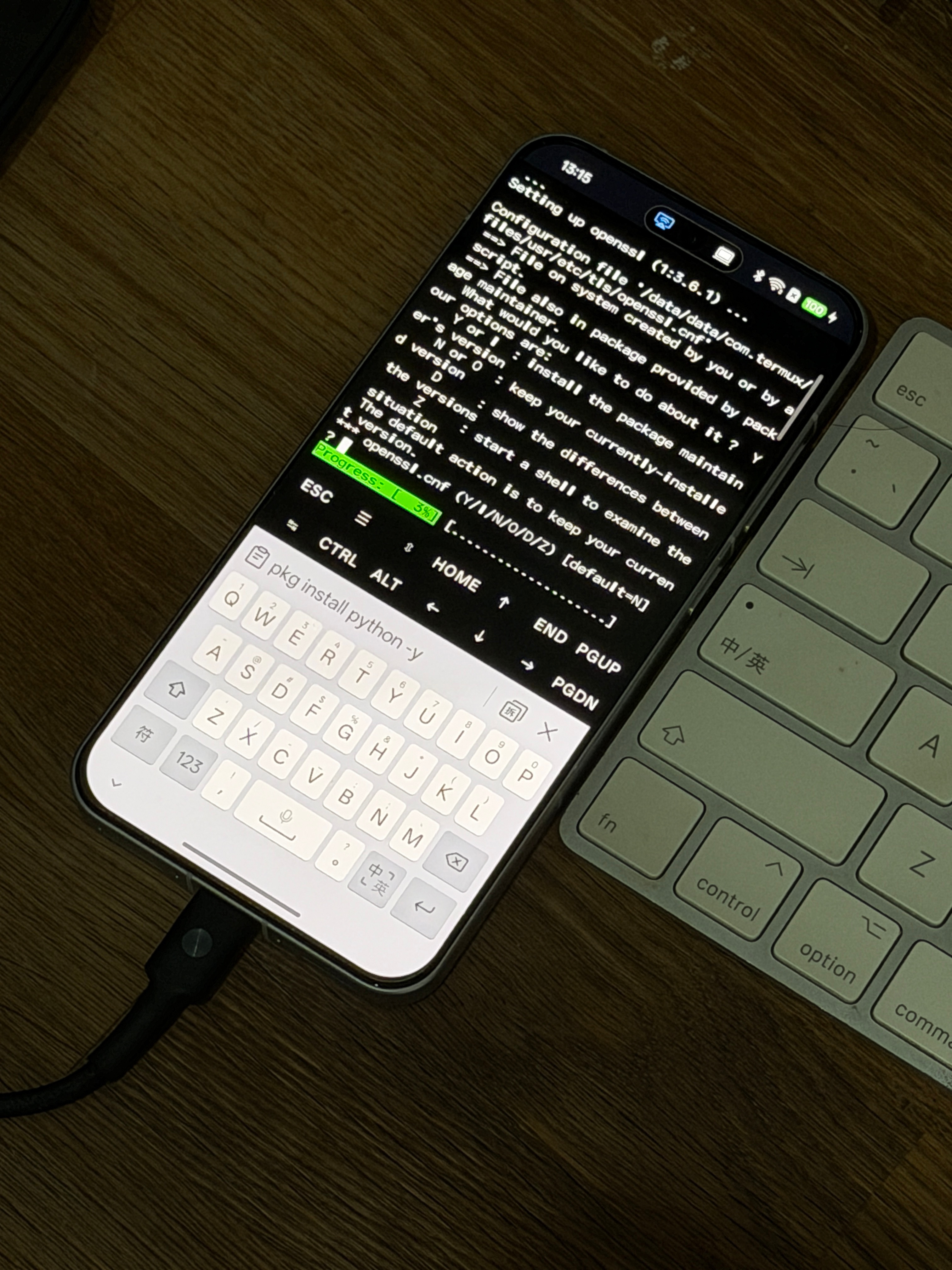 一直用一加13T 跑一些测试相当好用！Nice ！马上就能用上15T了、爽翻