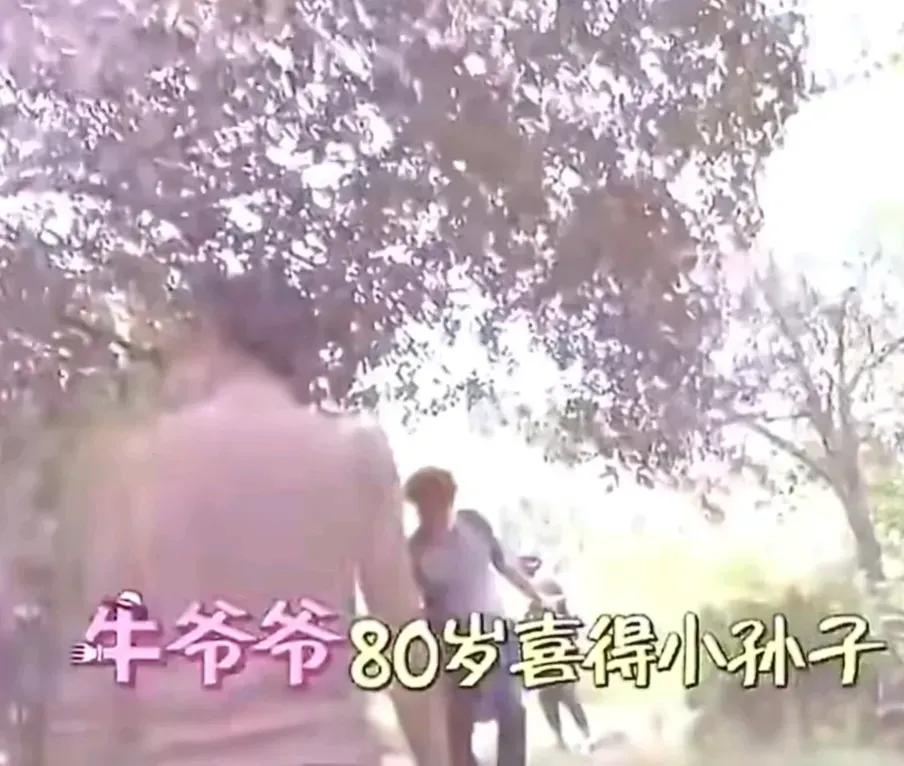 牛犇直到80岁那年才有了自己的孙子，也是他唯一的孙子，这个孩子却不是小儿子王侃的