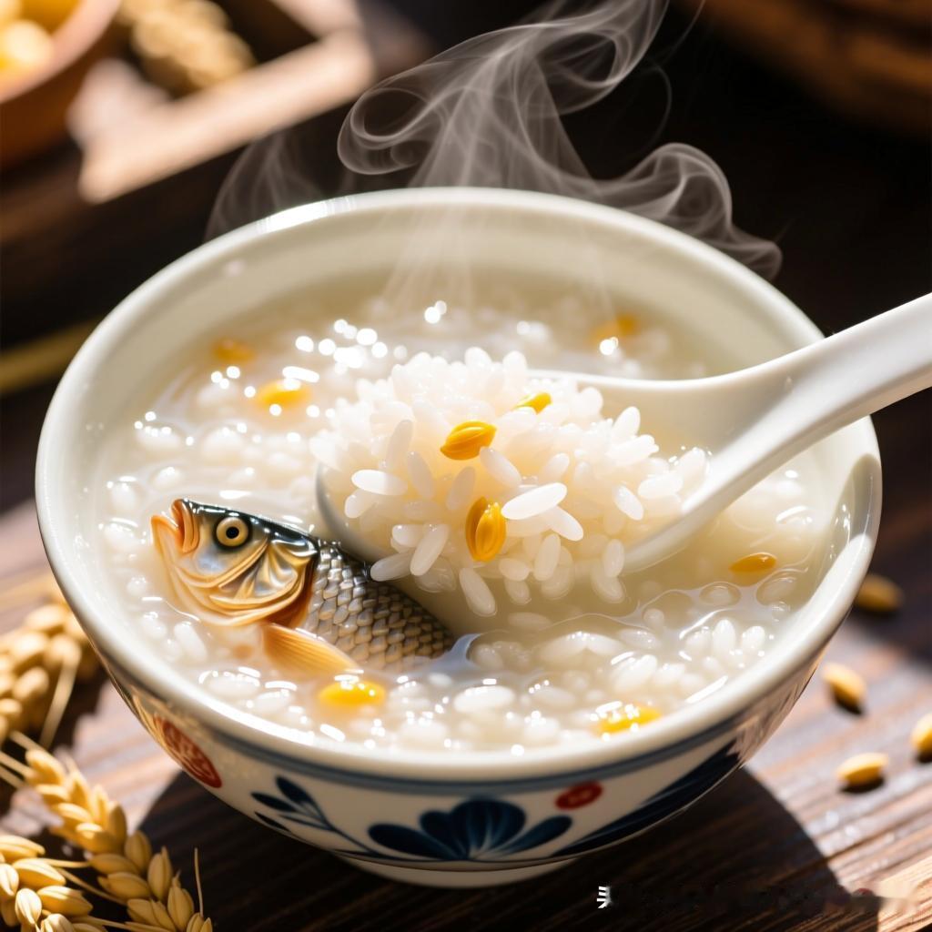 盛夏时节，烈日当空，空气中弥漫着燥热的气息。此时，一碗熬得恰到好处的稀饭，便是最