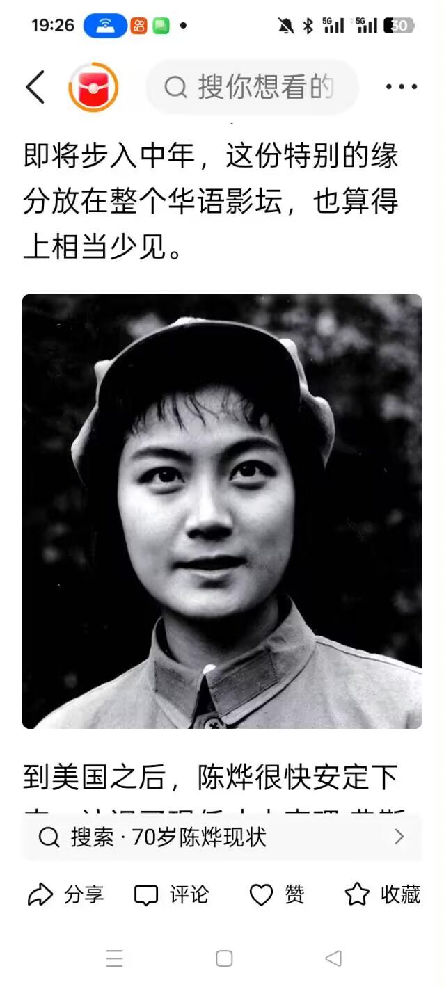 陈烨今年70岁了，在美国生活，丈夫是美国人，是一位律师，两个混血的儿子也是帅气高