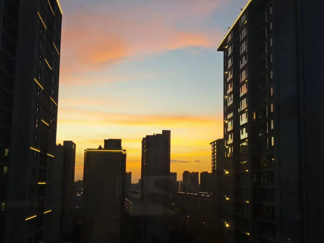 被今天的晚霞硬控了🌇