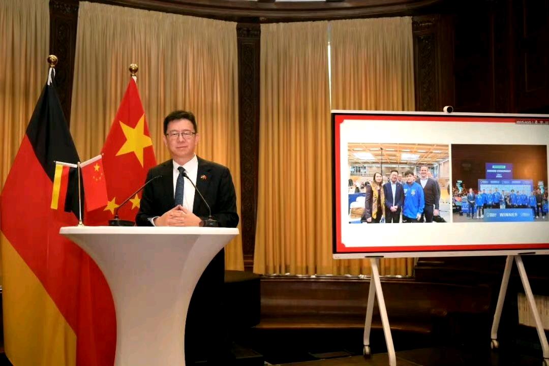 中国驻法兰克福总领馆发文提及樊振东：
【今年以来，总领馆同领区各界友好人士携手，