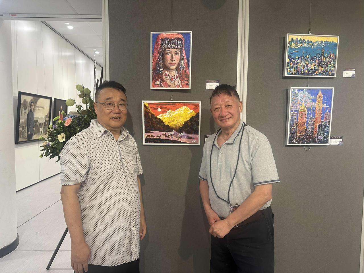 油画在中国
油画最早发源于北欧，由尼德兰地区的画家完善了油料调色的绘画技法，随后