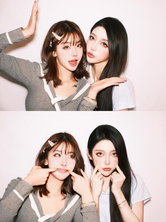 ✨存一些双人自拍pose🤳自拍馆版