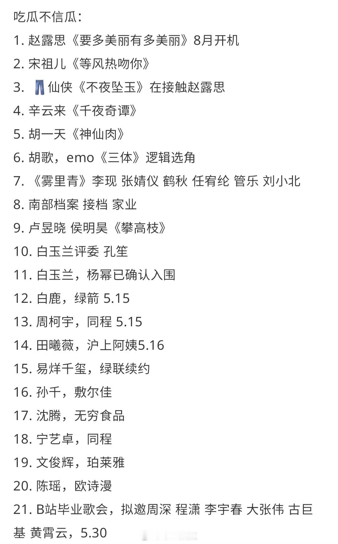 就想问这个真实概率多大？所以，卢昱晓侯明昊二搭吗？ 