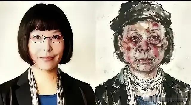 令人恶心的“艺术成就”！

反正我是十分反感。清洁工成了“麻疯病患者”，五官扭曲