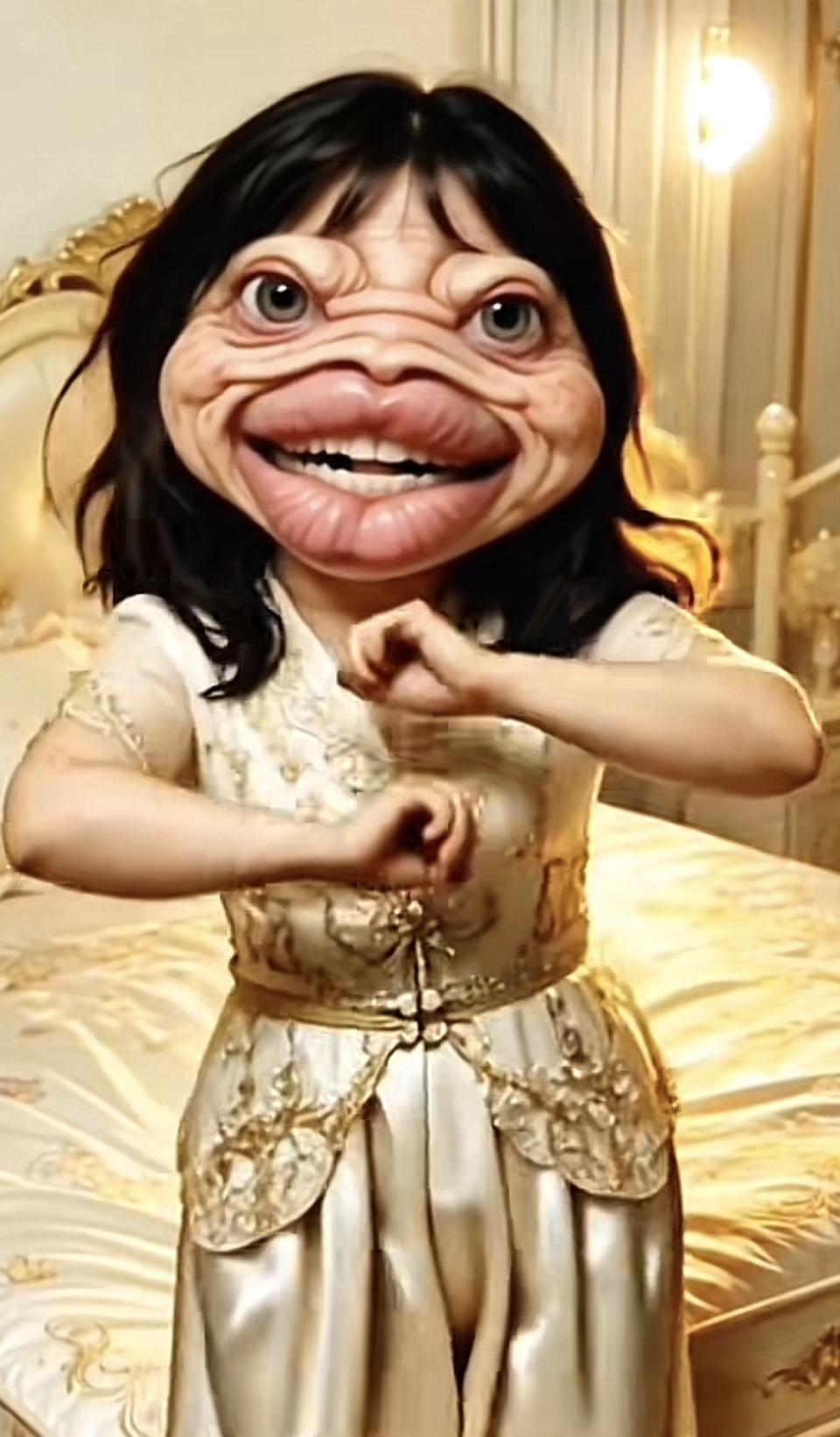 “童趣满满，梦幻般的装扮！”🌟👧💖