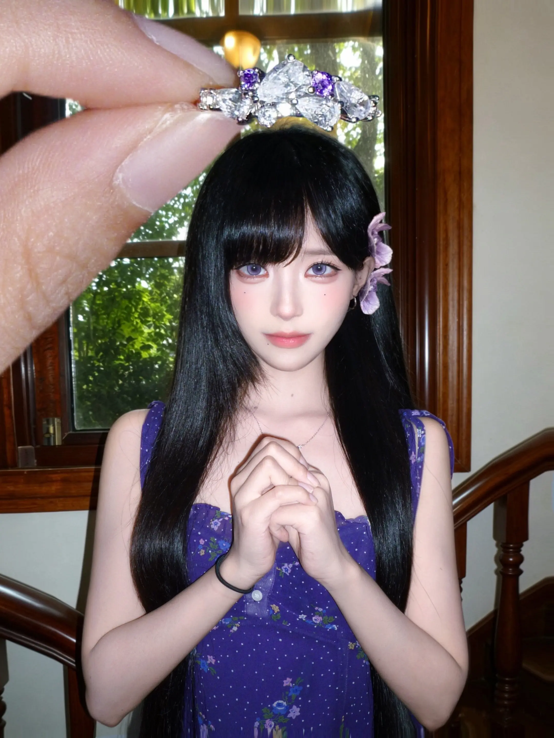 古有紫藤寄相思，今以繁花赴春日
