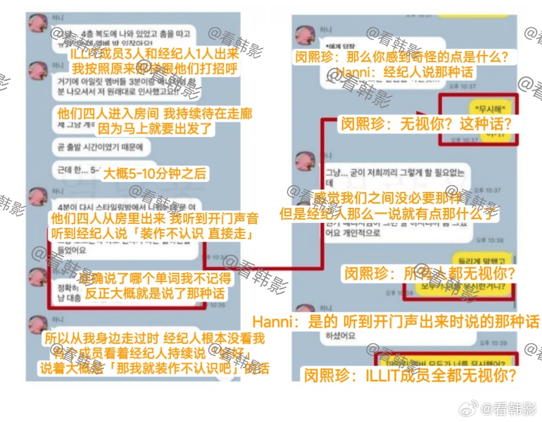 【首度公开】Hanni和闵熙珍的聊天记录 我的天啊💥 Hanni向闵熙珍告状经