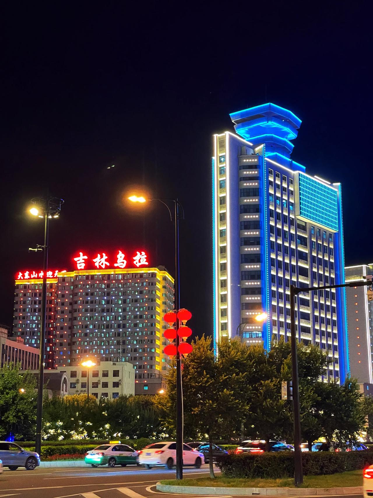 这里是吉林省吉林市#吉林市夜景#