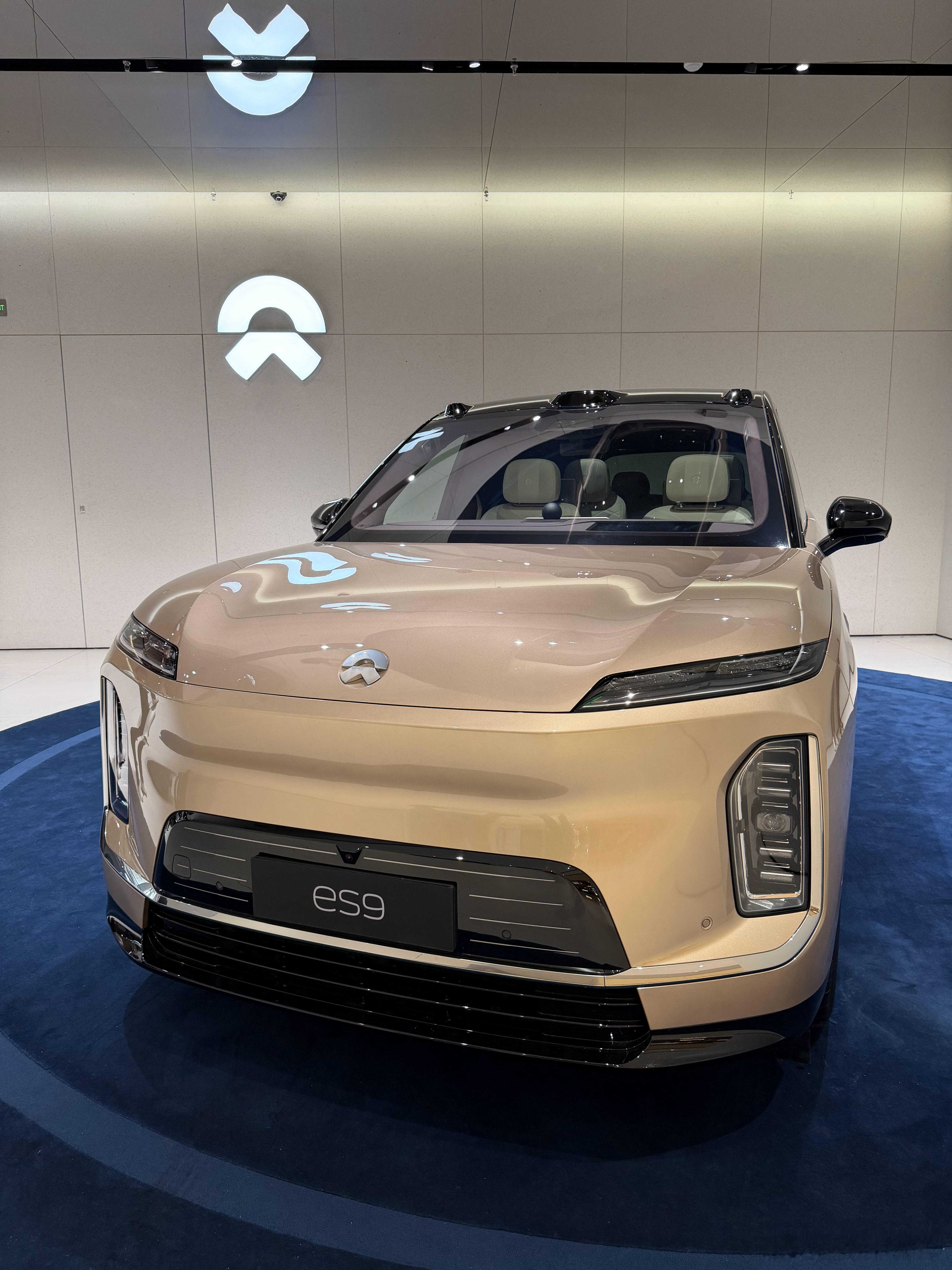 实车够大新能源汽车蔚来汽车大v聊车