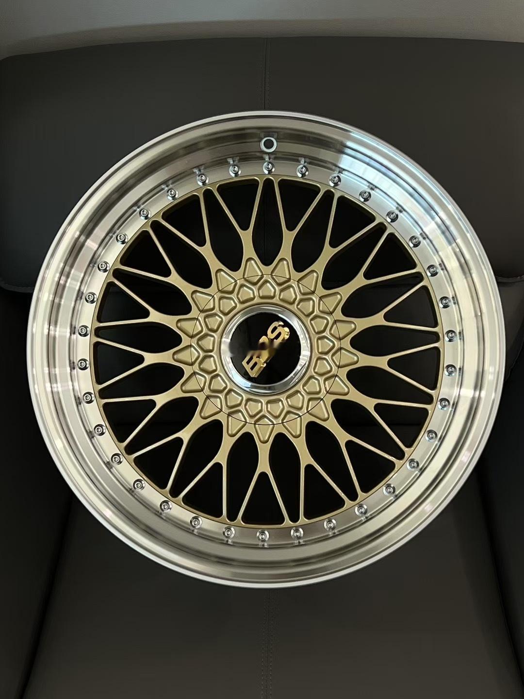 全新 🇯🇵BBS Super RS 金/银色前后数据20寸8.5J et38