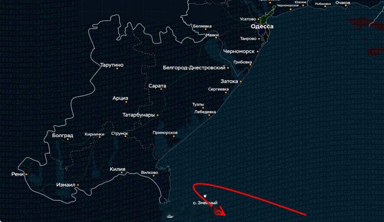 几小时前，一架俄罗斯苏-34 战机在黑海蛇岛附近被“爱国者”防空导弹击落，机组人
