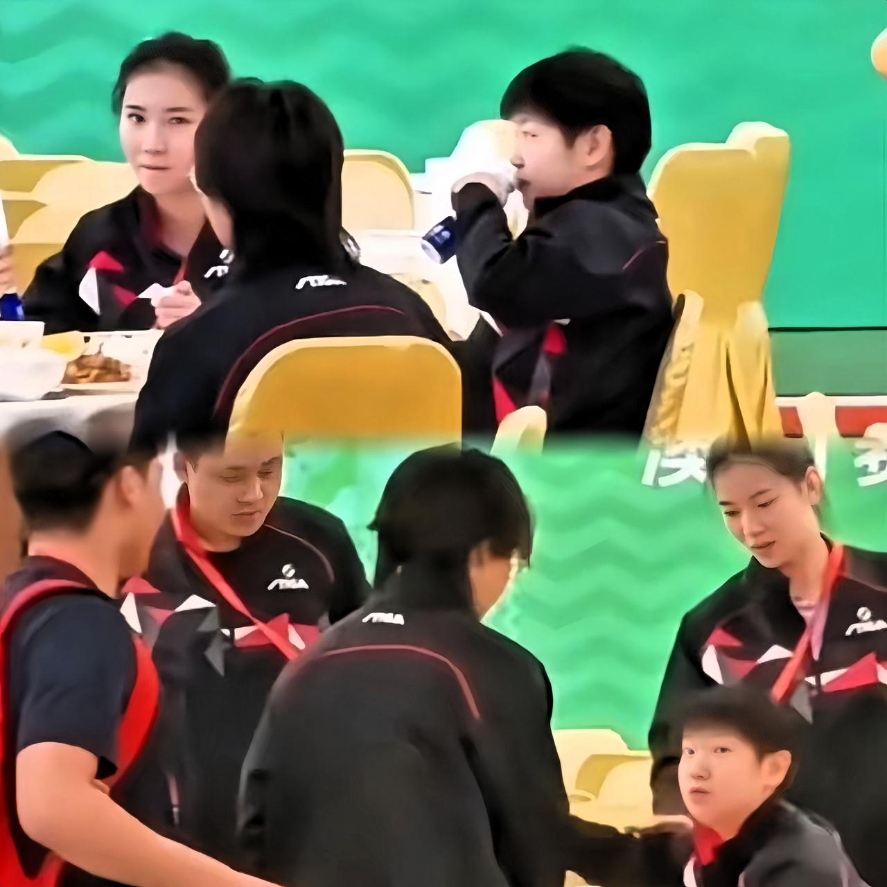 今天刷到莎莎的日常动态了！
和河北队的队友们一起吃饭，
那场面，热热闹闹的，
完