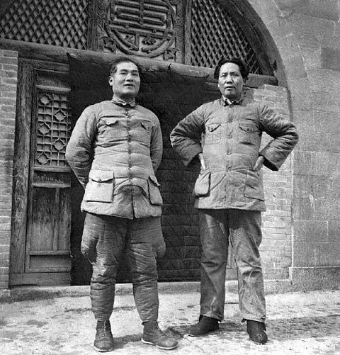 历史上的今日  1936年１ ２ 月 ６ 日 　 同 周 恩 来 、 朱 德 、