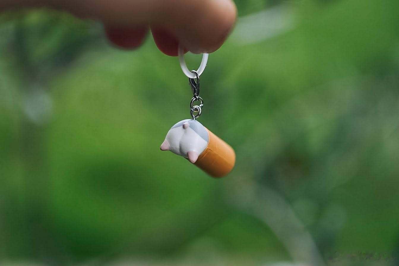推主设计的挂饰样品到货了，好可爱w ​​​