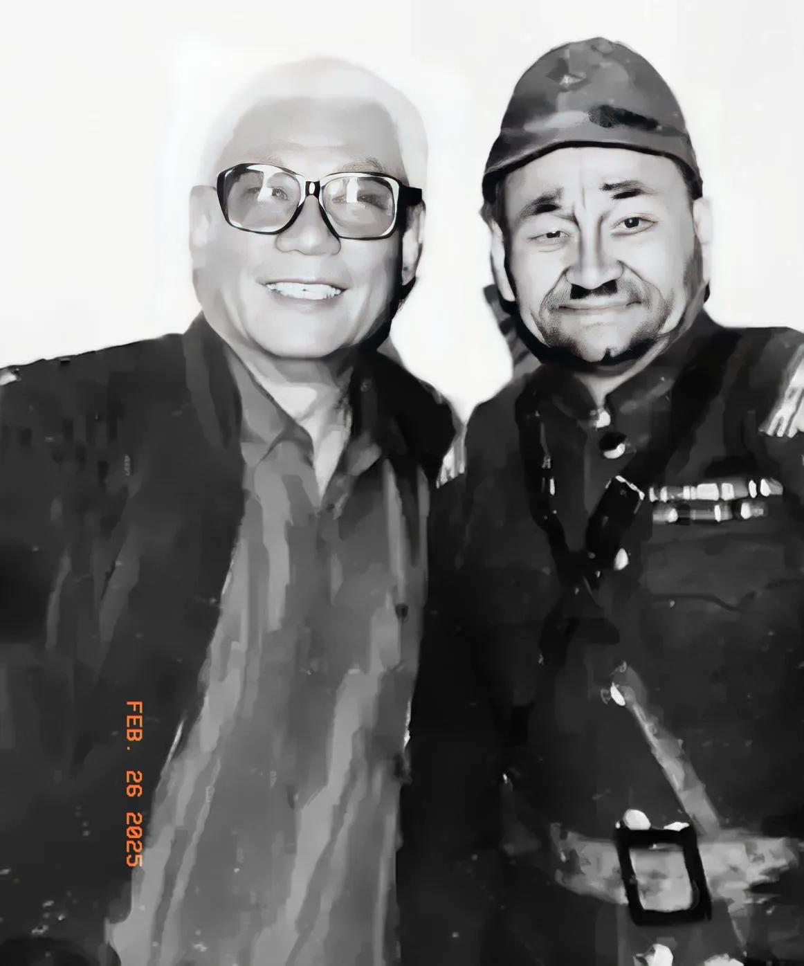 电影《平原游击队》里，游击队长李向阳和鬼子小队长松井是敌人是对手，现实生活中郭振