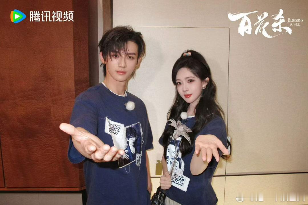 孟子义菩提树下站谁都美🍃戏里爱恨纠缠拉扯不断，戏外几位主演相处融洽，超多幕后花
