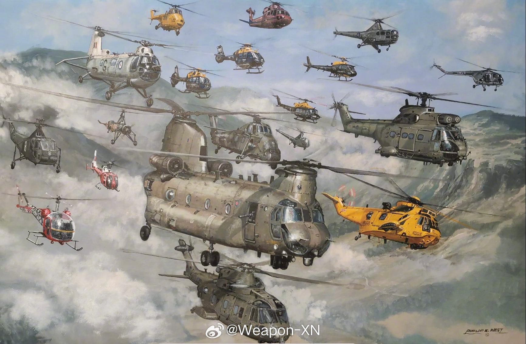 #兵器影像[超话]# 今天是世界直升机日[嘻嘻] ​​​