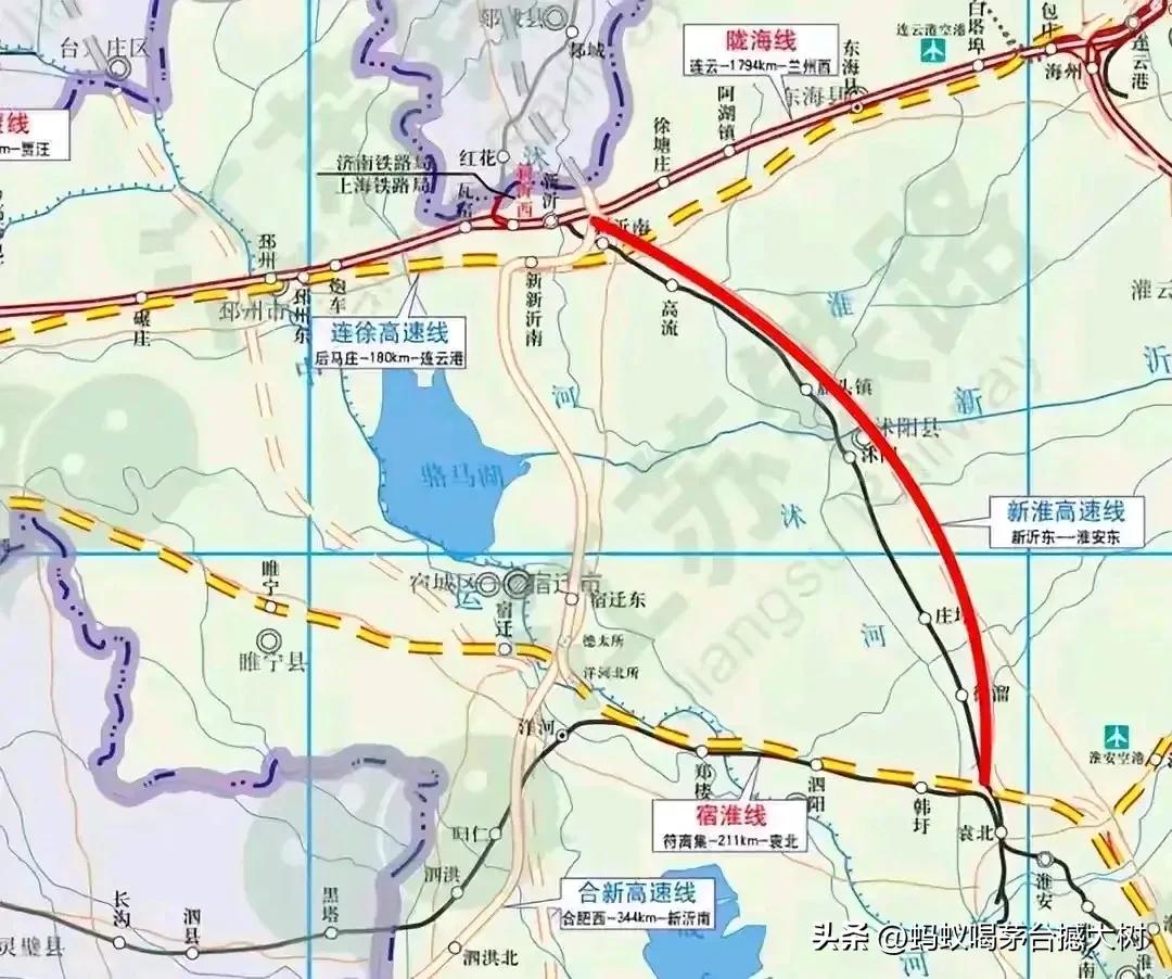 一些人真是无知！自安徽合青线走向提出后，带三点水的某地级市就上蹿下跳勾结江苏省级