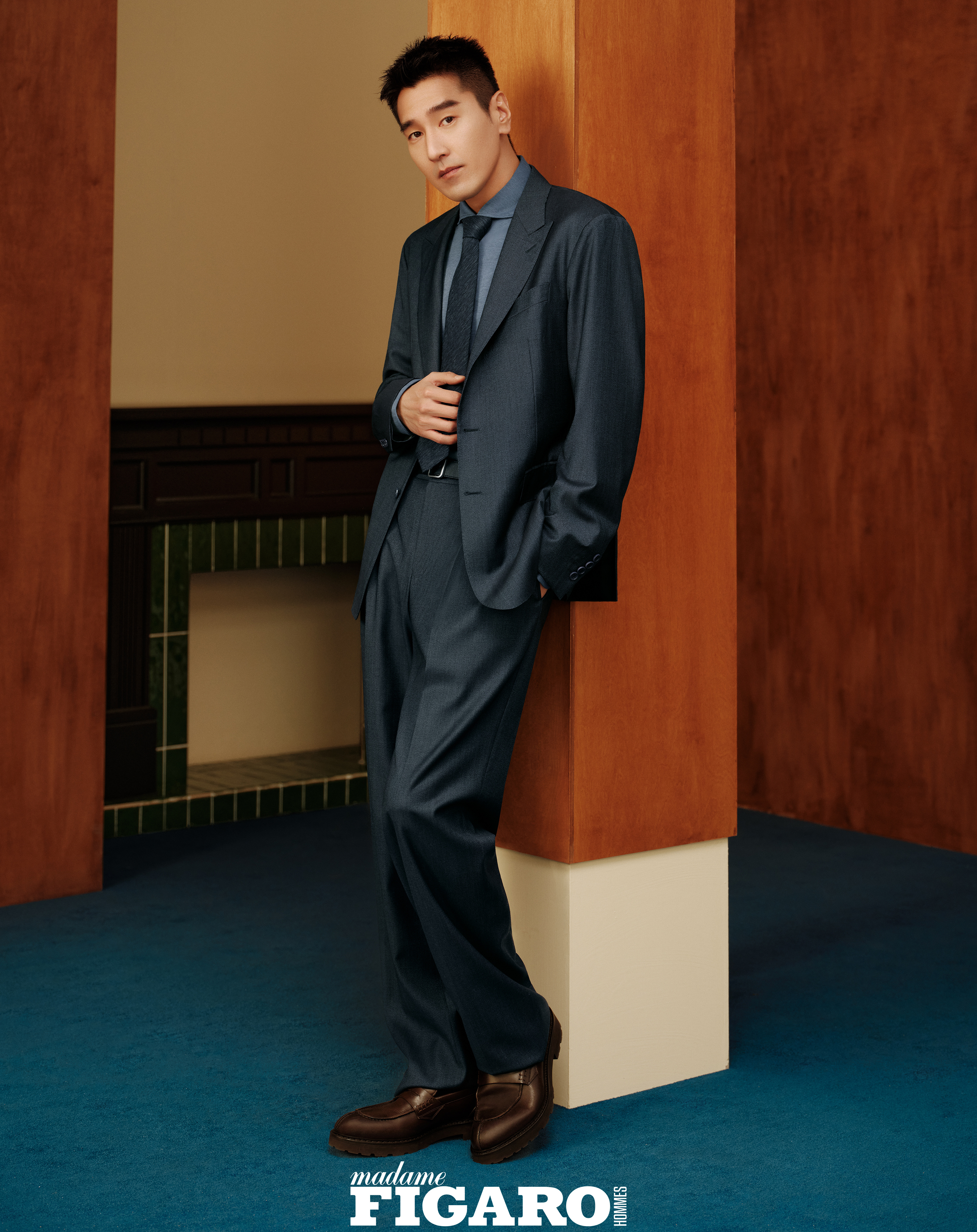 赵又廷费加罗男士二月刊封面大片费加罗男士二月新刊 ，迎来了演员赵又廷的亮相 ，身