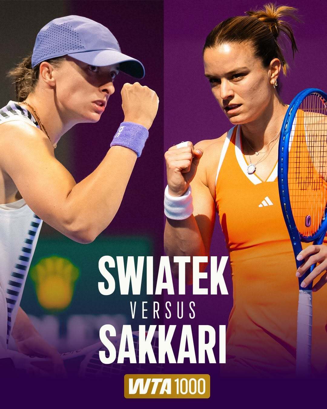 WTA1000多哈站八强战今晚开打四场对决你预测的获胜者是？ 