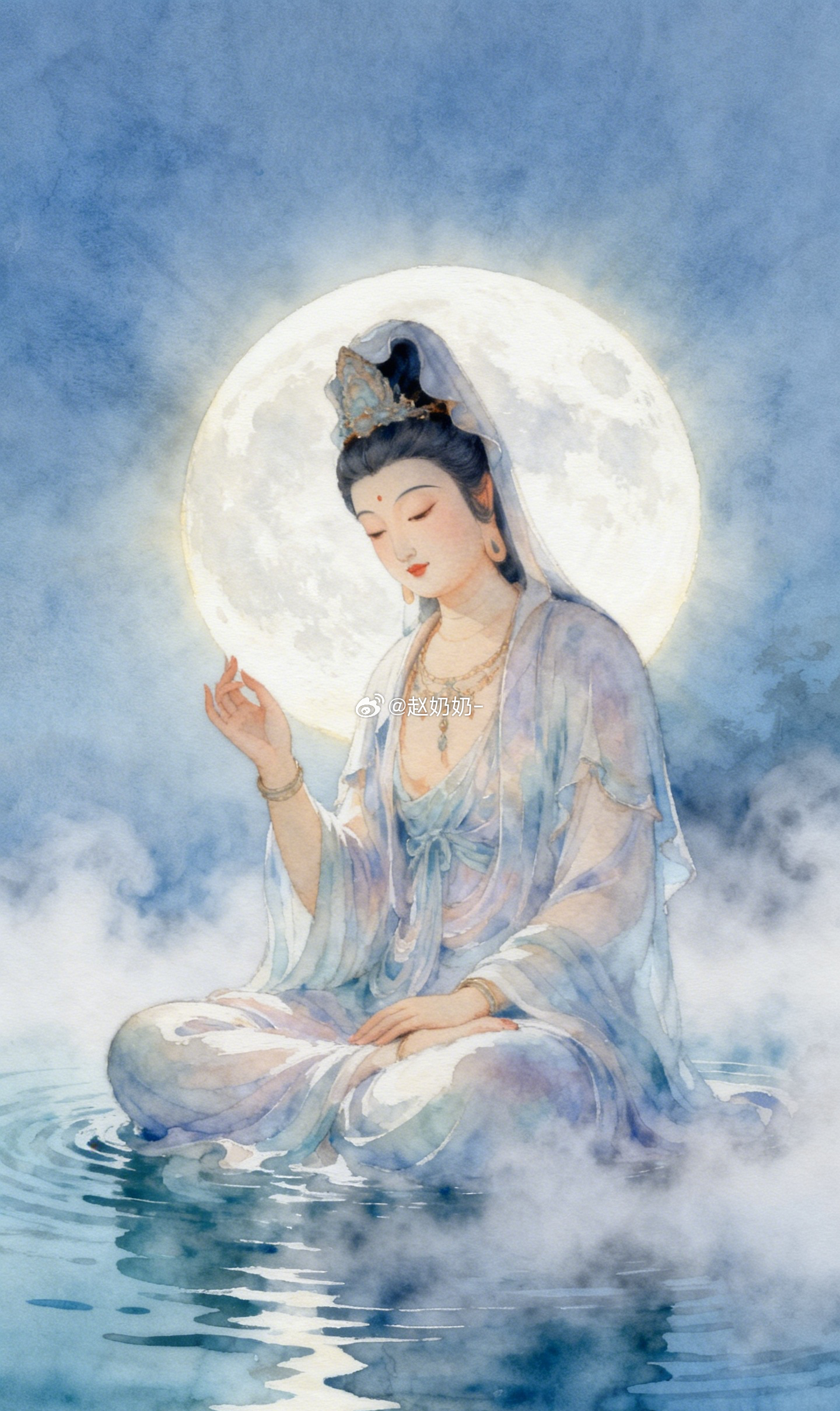 观音赐安，万事从容。好运连连
