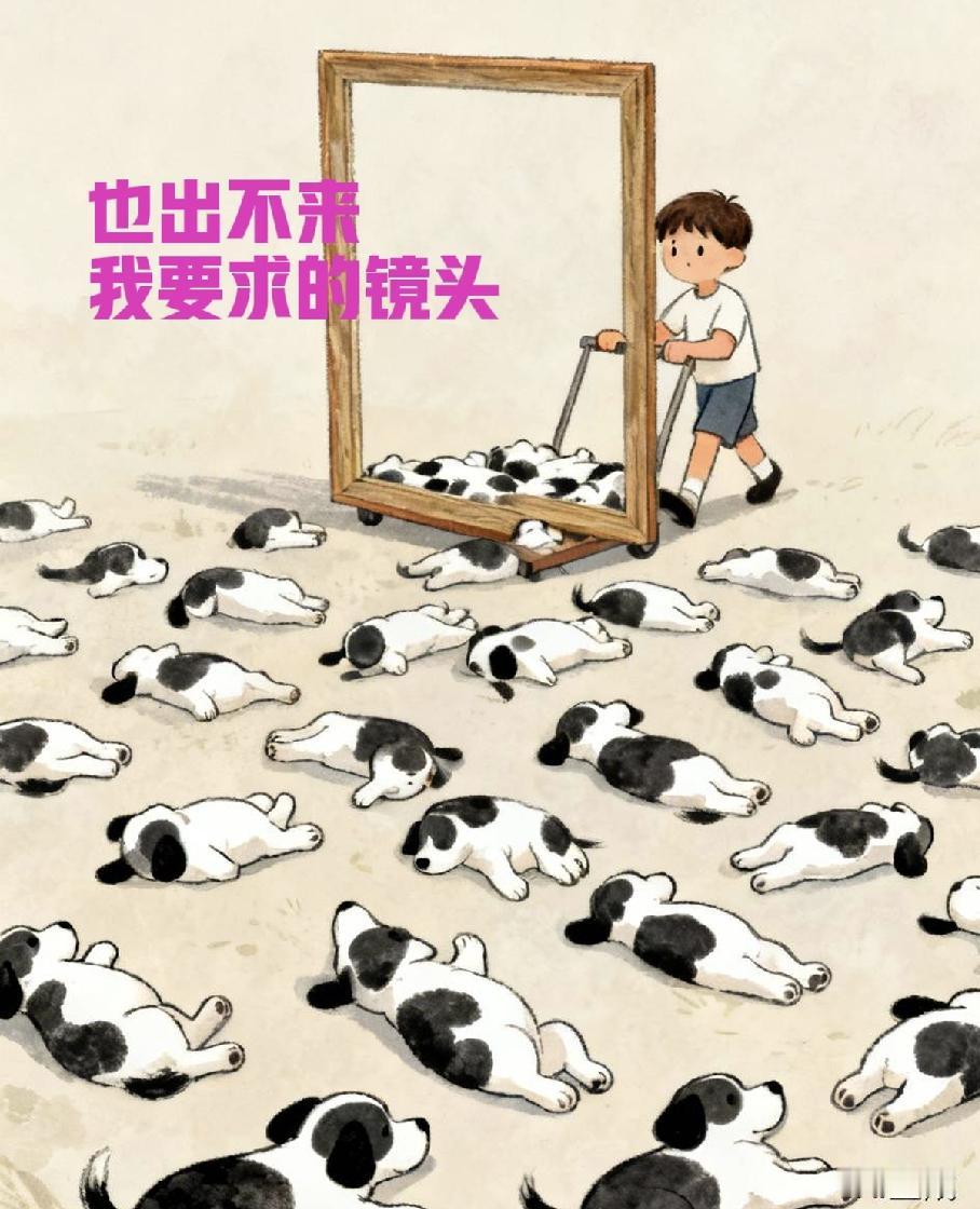 快80了，癌症康复8年。
醒来，是被一个镜头惊到了。
一个不大的、傻愣愣的小男孩