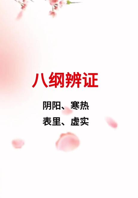 中医入门：八纲辨证核心要点，寒热虚实一文理清