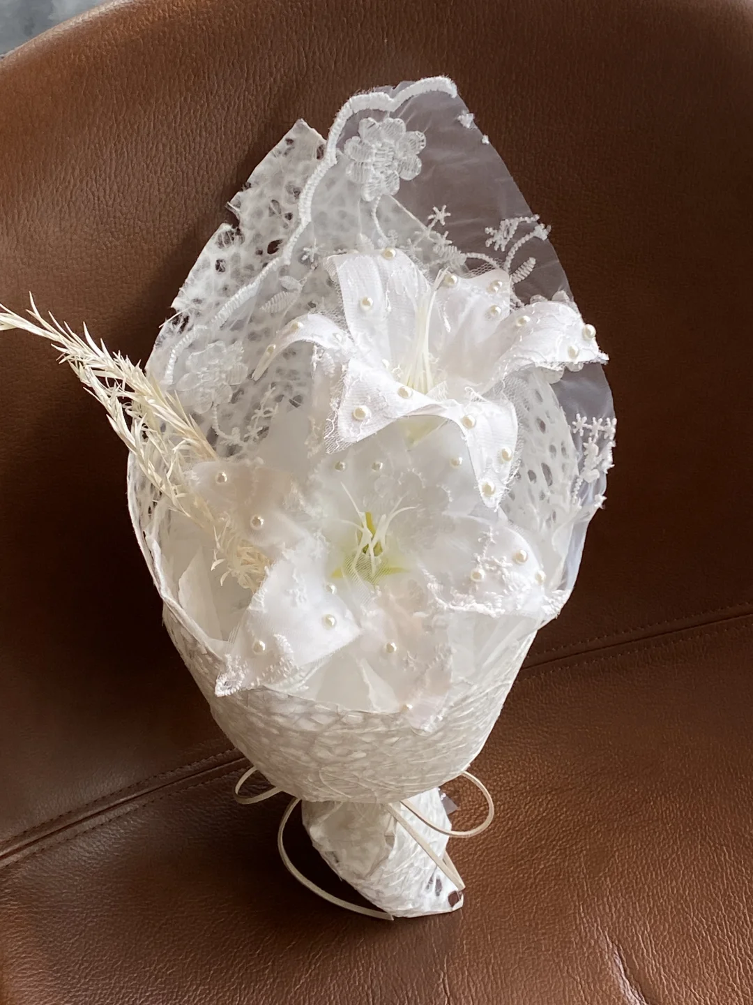 网红蕾丝百合花束｜来图定制｜北京花店