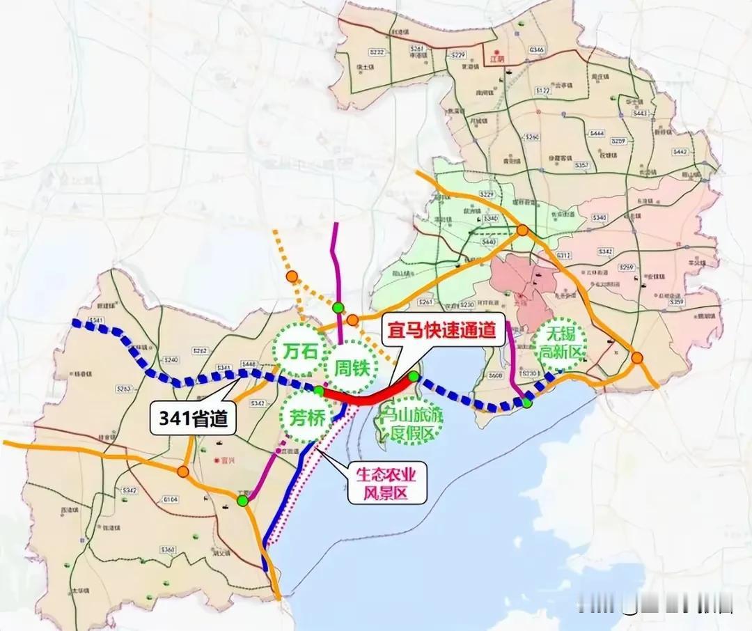 期待已久的s341省道竺山湖隧道十一前后能够开通吗？
       无锡市建管中