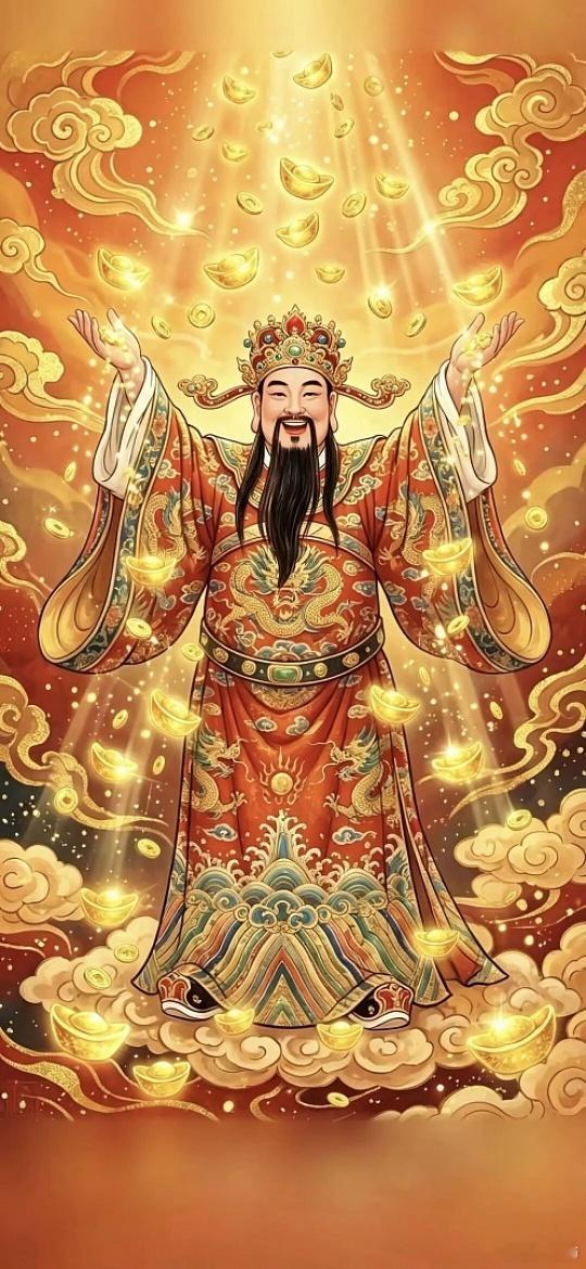 七月二十八，财神到你家秋意渐浓，财神降祥。晨起迎吉，诸事顺昌；心有所向，行必能至
