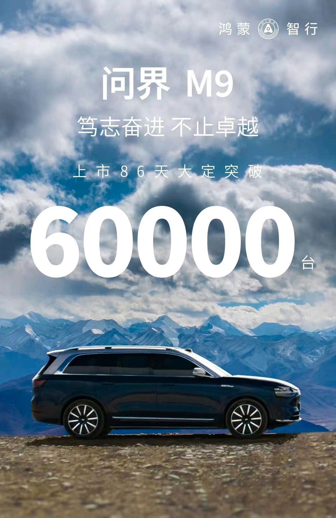 #AITO汽车[超话]#served, 60,000 units were so