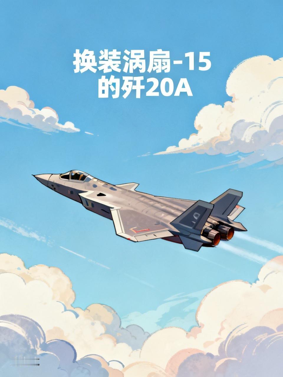 - 15的歼20A，除了为后续改进提供基础助力战机升级外，在实战性能上也有显著提