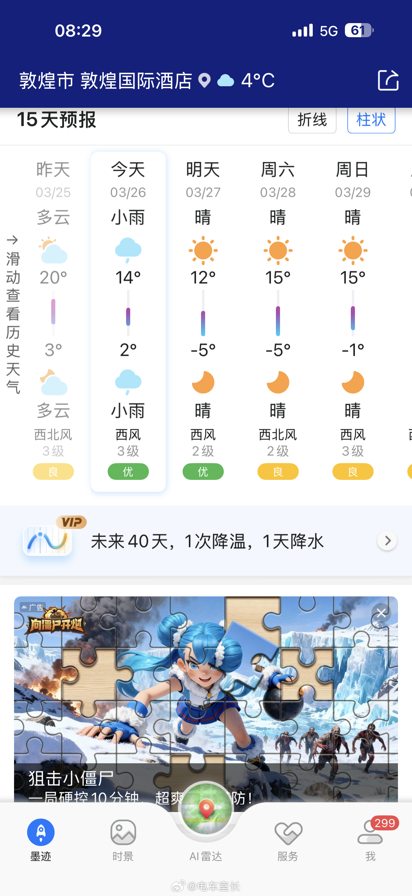 这运气也是没谁了今天拍摄下雨明天开始放晴后面几天来敦煌的有福了然后可以分我点素材