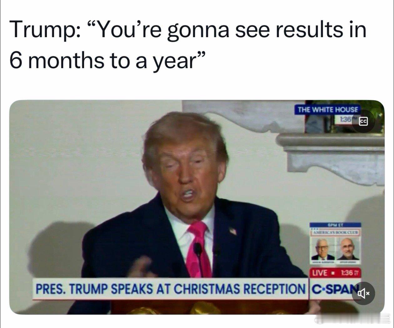 美国总统谈经济：外国在美投资规模，前所未有…六个月到一年，效果就会显现目前“投资