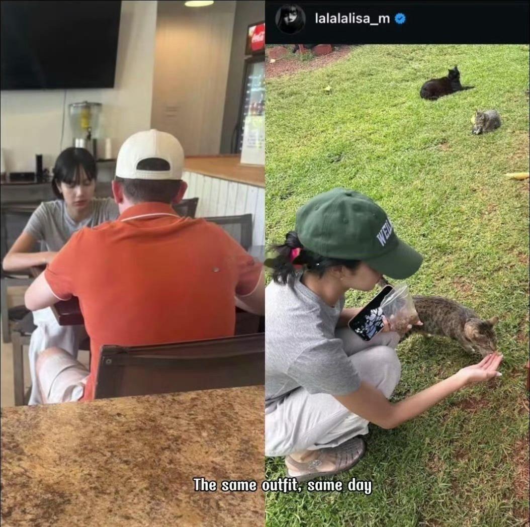 难道 Lisa 与 lv 三公子已然订婚？实则不过是已婚夫妇的日常约会罢了，他们