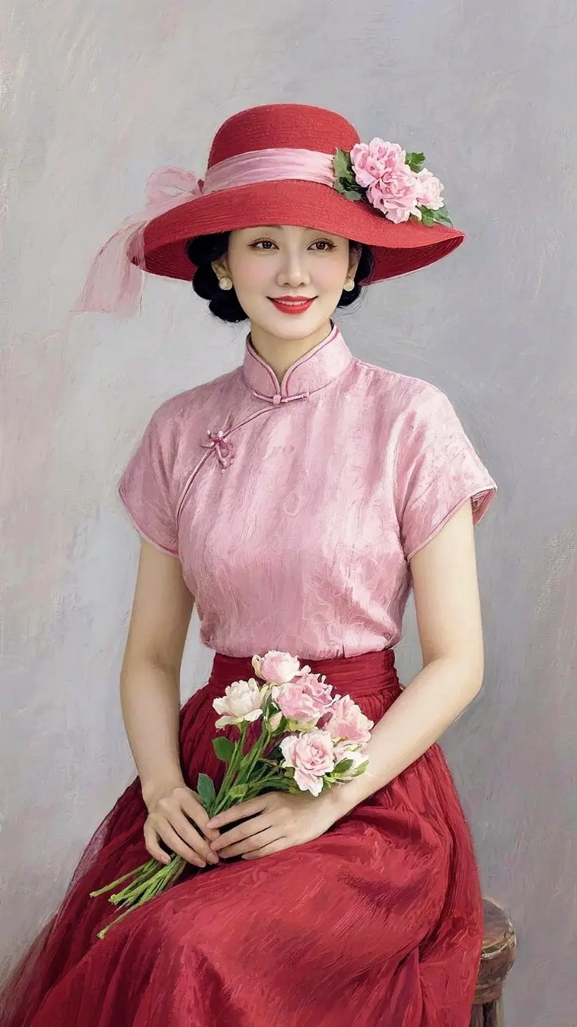 AI复古旗袍照 ai创作 广告分成玩法达人伙伴计划