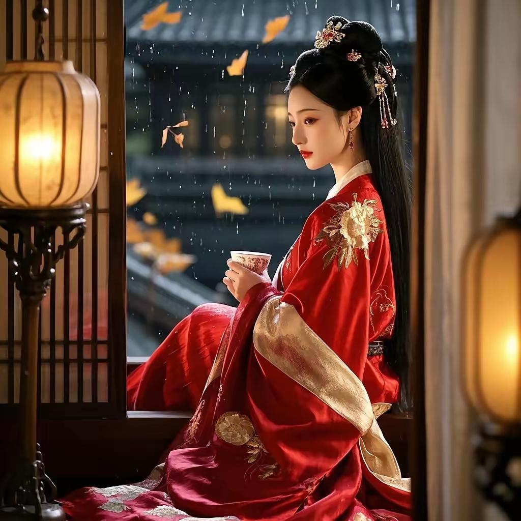 忆秦娥·蓝纱凝愁
青丝拂，
蓝纱轻映冰肌骨。
冰肌骨，
擎杯凝盼，
粉香微度。