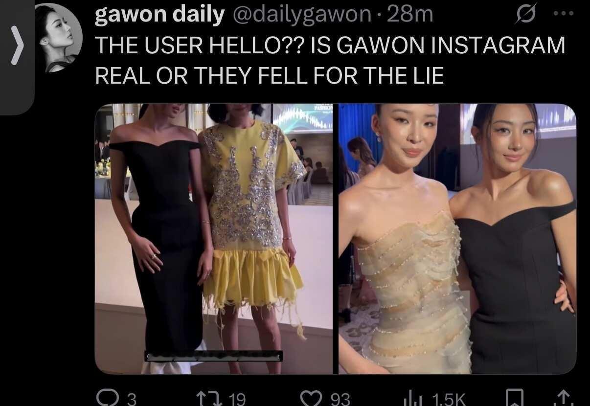 gawon个人ig很有可能是真的
gawon
