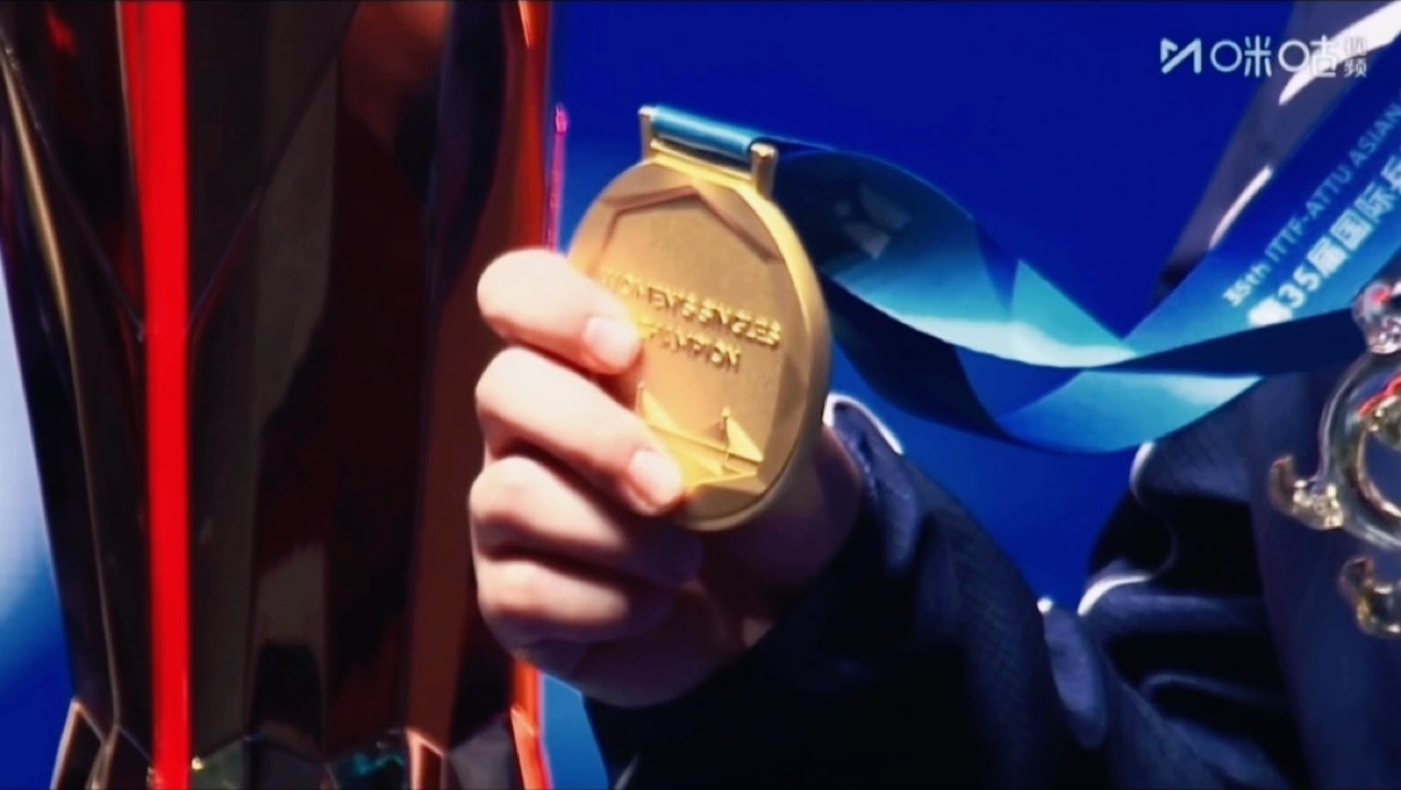 你憔悴 我替你明媚✨ 孙颖莎vs王曼昱｜孙颖莎金牌