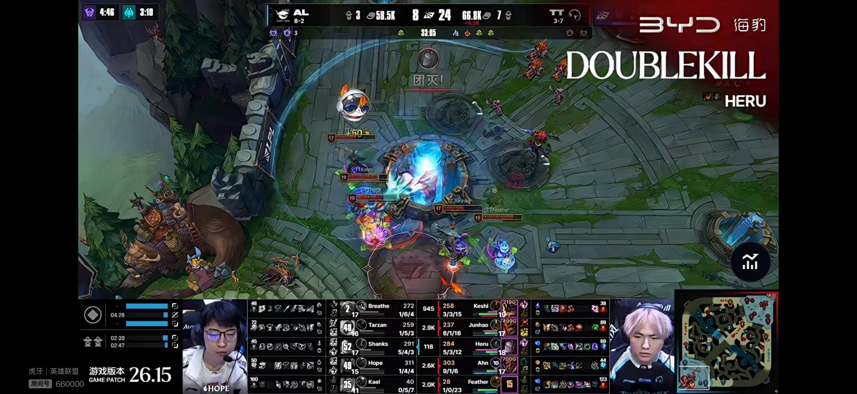 TT 1-0 AL打野的节奏和团队的配合！团队TT 拿下AL第一局！AL可能是在