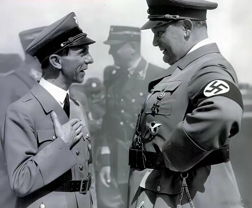 二战时期的老照片里，这位正与德军格林元帅交谈的人是谁呢？大家是否知晓？看样子他级