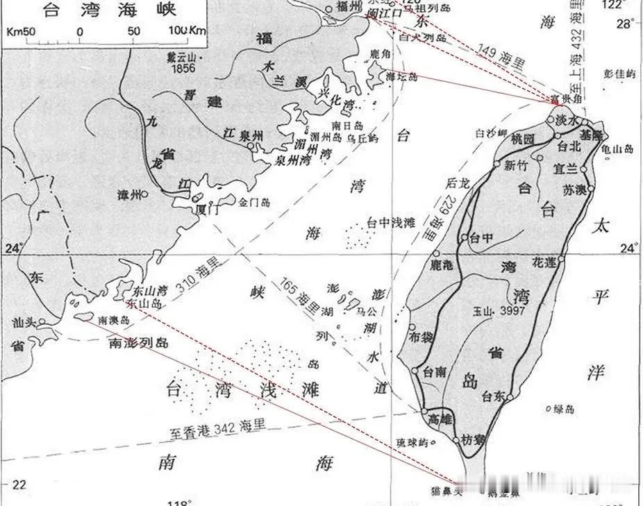 离台湾110公里的岛上，导弹这回是真要落地了。
 
很多人刷过去就划了，没看懂这
