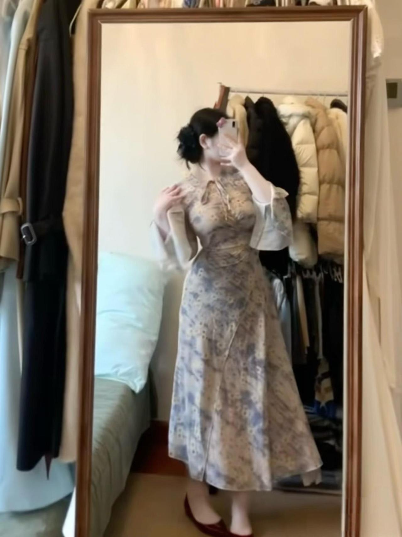 春天来了穿花裙子的时间到了