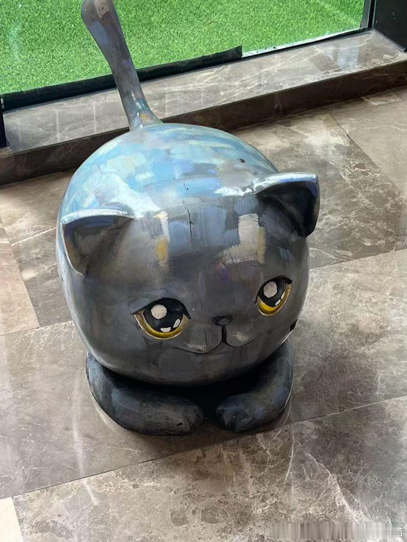 50361【丑猫】警惕丑猫伪装石墩子 
