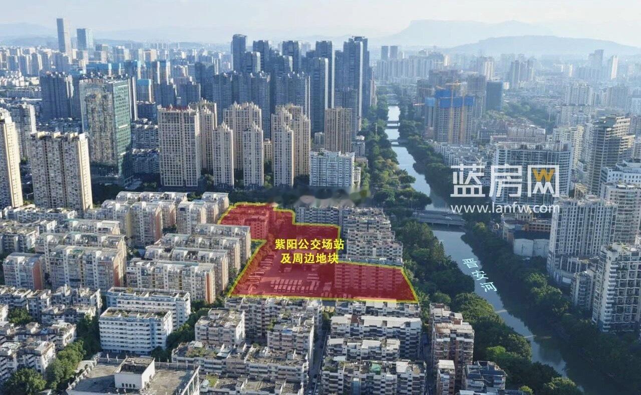 已启动片区收储的晋安紫阳公交场站及周边地块完成项目选址 