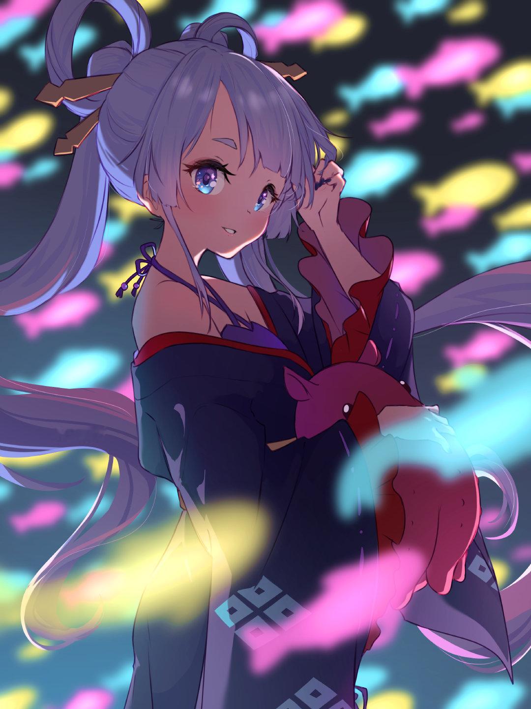 月见八千代——超时空辉耀姬！——画师: Maii，网页链接