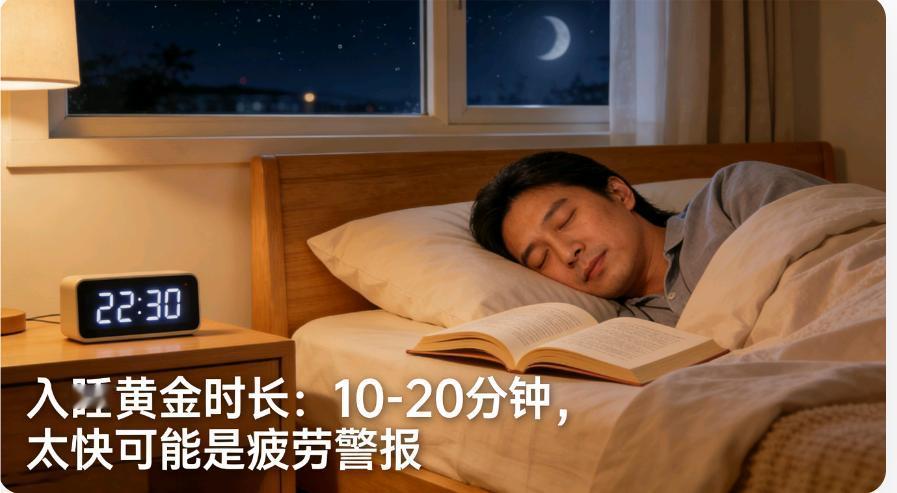 入睡也有黄金时间，不是越快越好
 
你是不是以为沾枕头就睡是“好睡眠”？大错特错