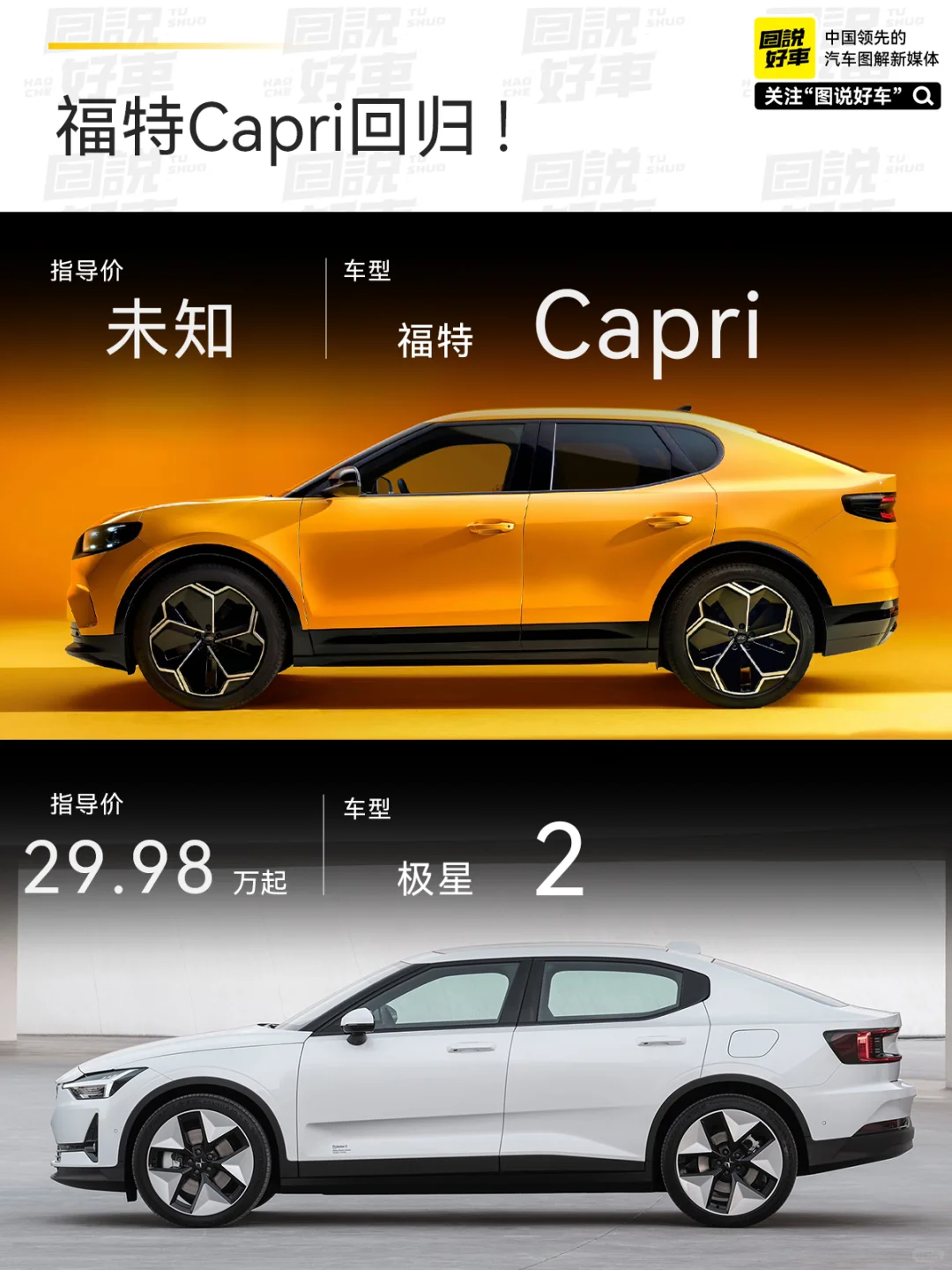 福特Capri回归！咋变成轿跑SUV了？